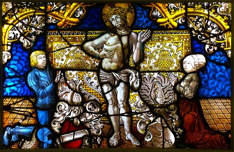 Münster christ than pain man stifter couple