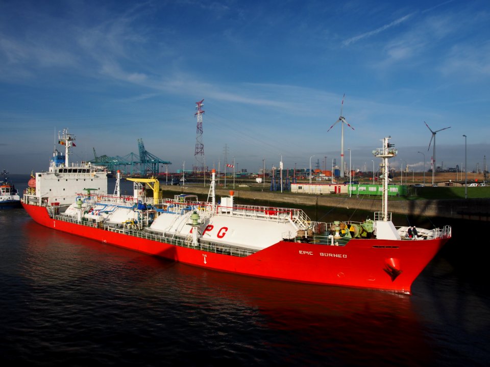 Epic Borneo (ship, 2010) IMO 9519535 Berendrechtlock Port of Antwerp pic6