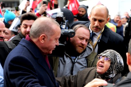 Erdogan at Erdogan support demonstration Berlin 2020-01-19 16