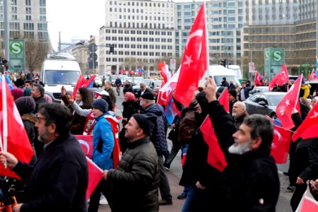 Erdogan at Erdogan support demonstration Berlin 2020-01-19 09
