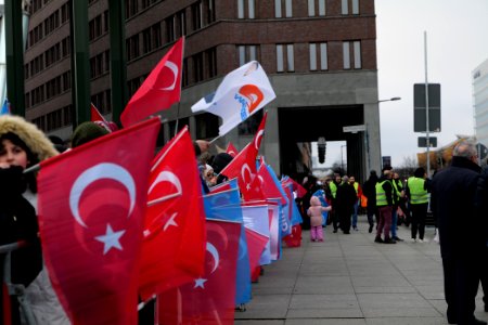 Erdogan support demonstration Berlin 2020-01-19 07