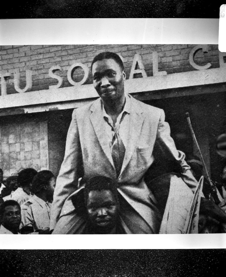 Eredoctoraat sociale wetenschappen voor in Zuid Afrika gevangen zittende vrijhei, Bestanddeelnr 929-5159