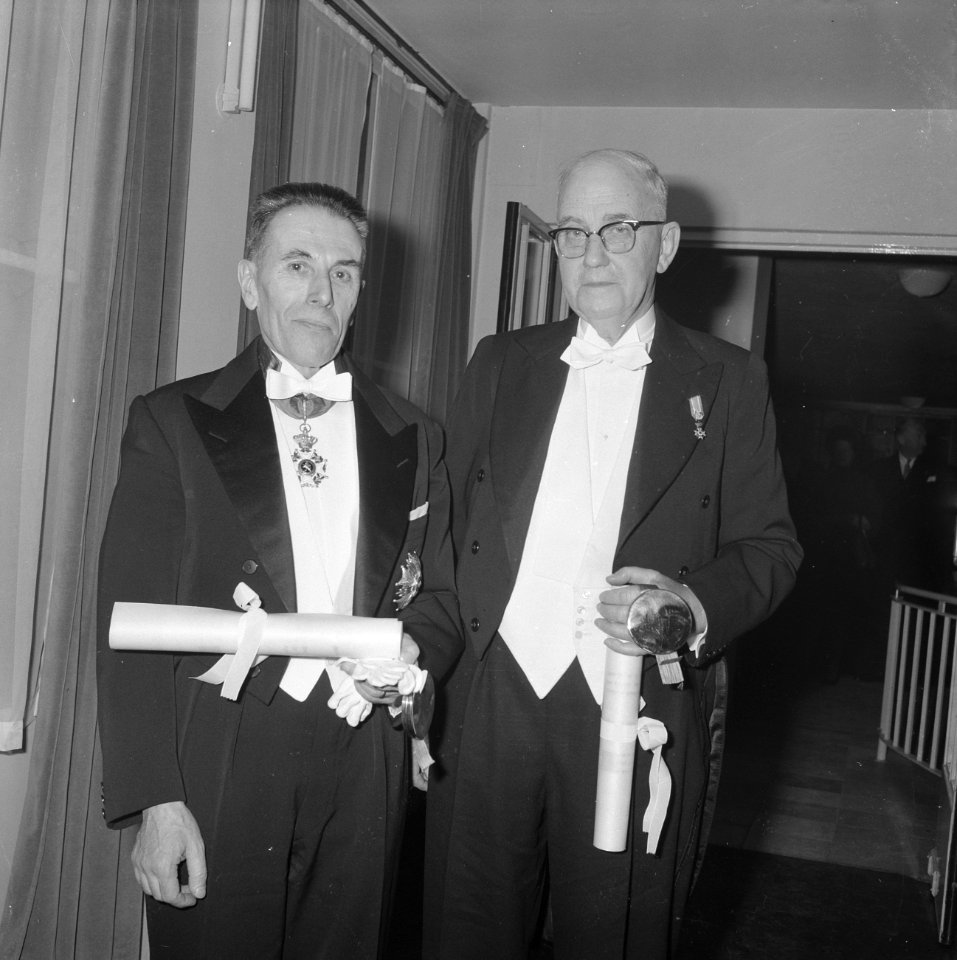 Ere-Doctors van de Landbouwhogeschool te Wageningen. Dr. Th. Oudemans en de Belg, Bestanddeelnr 914-9109