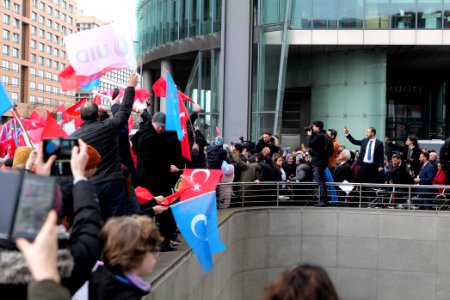 Erdogan at Erdogan support demonstration Berlin 2020-01-19 14