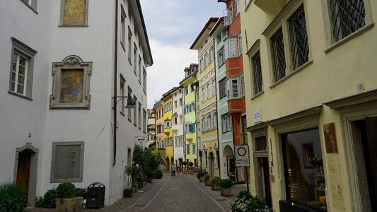 Italy south tyrol historic center photo