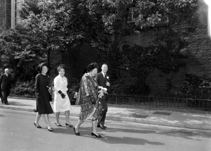 Eredoctoraat voor Koningin Juliana in Martinikerk te Groningen verleend, na de p, Bestanddeelnr 916-5726
