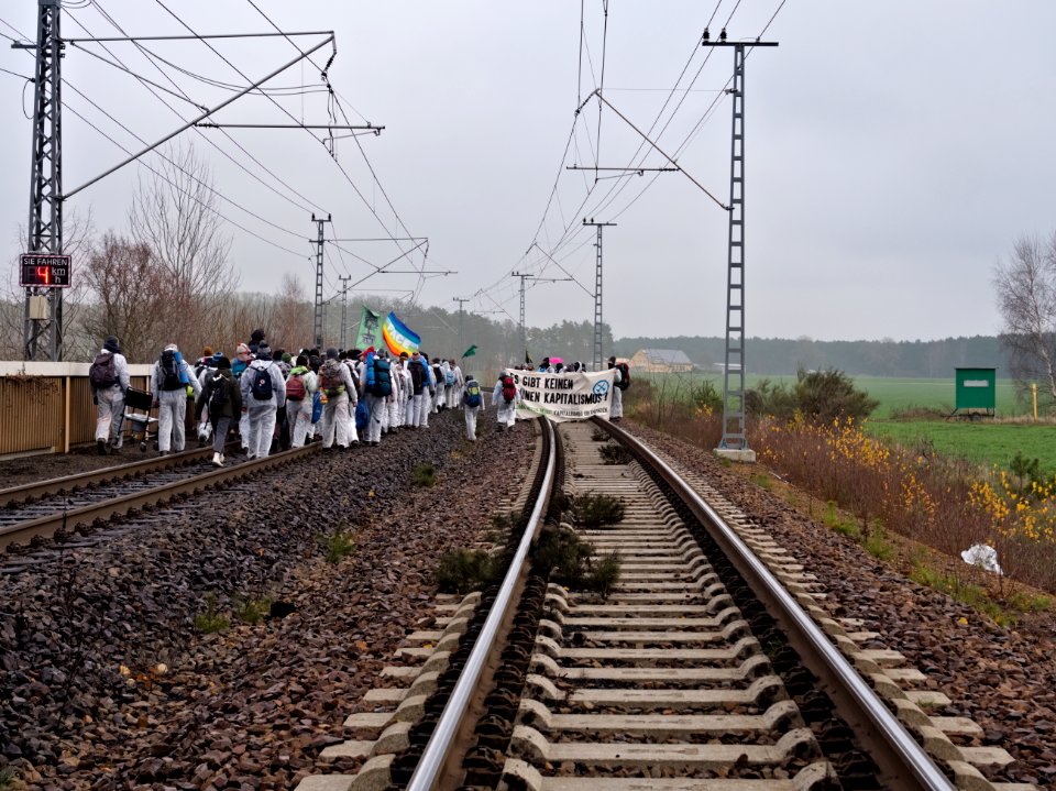 Ende Gelände November 2019 blockade Koppatz 12