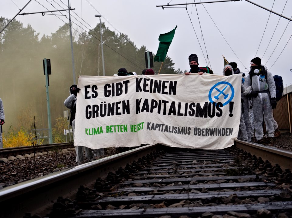 Ende Gelände November 2019 blockade Koppatz 05