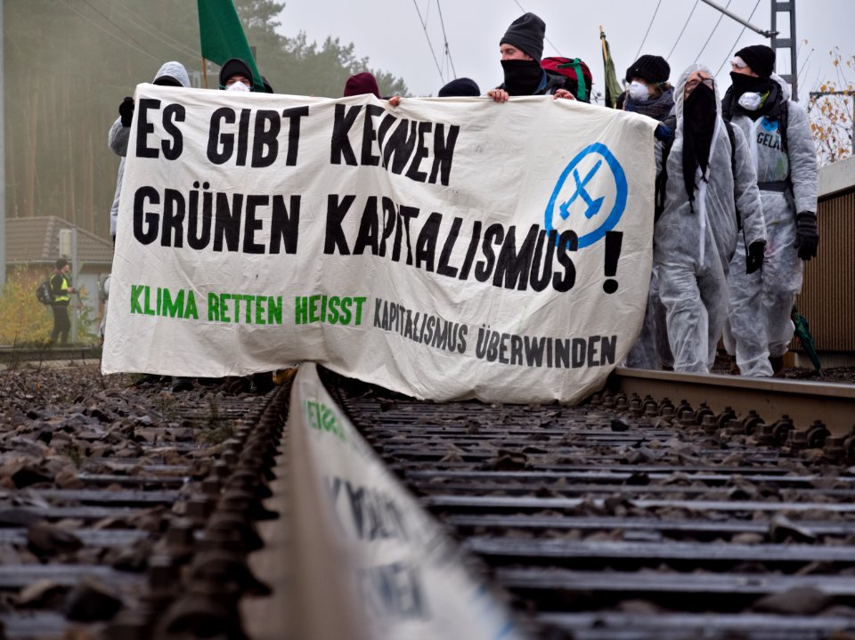 Ende Gelände November 2019 blockade Koppatz 07