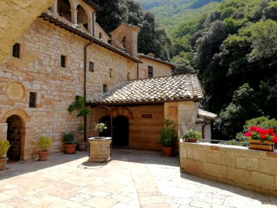 Eremo delle Carceri esterno