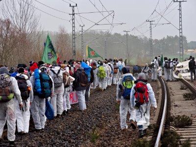 Ende Gelände November 2019 blockade Koppatz 11