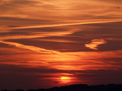 Clouds sky evening sky photo