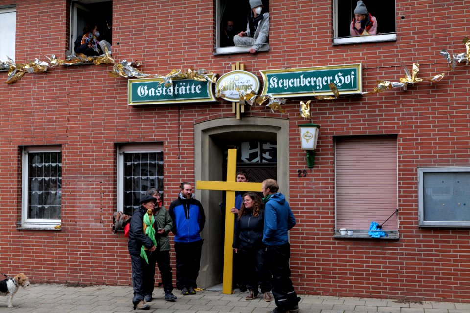 Ende Gelände Keyenberg inn squatting 2020-09-26 15