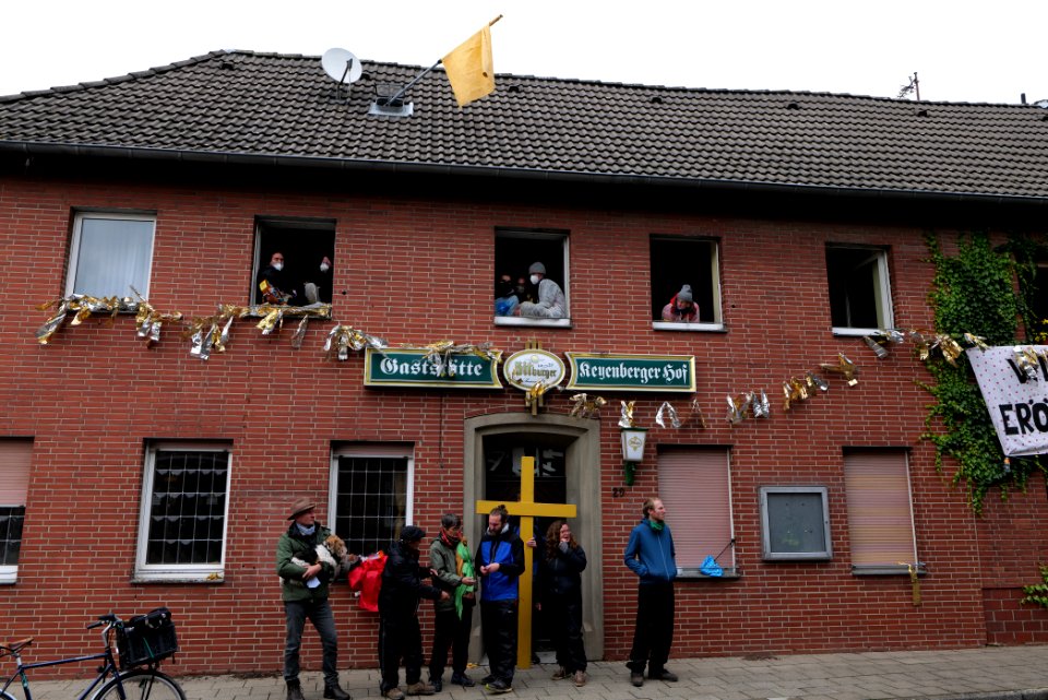 Ende Gelände Keyenberg inn squatting 2020-09-26 11