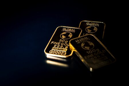 Gold money business photo