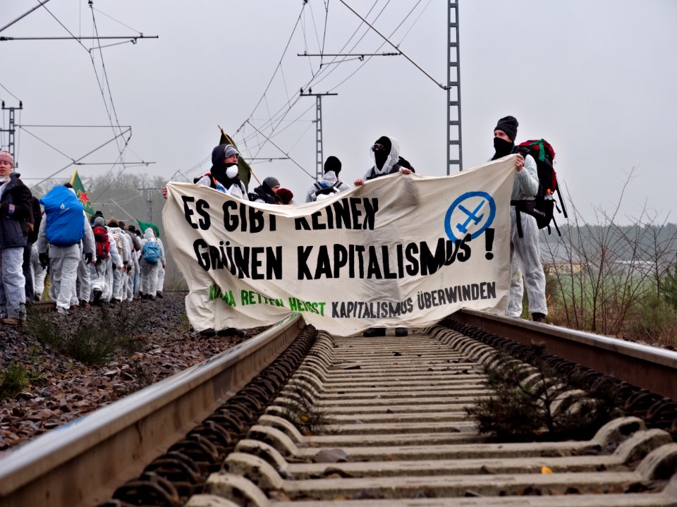Ende Gelände November 2019 blockade Koppatz 14