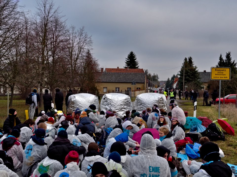 Ende Gelände November 2019 blockade Koppatz 50