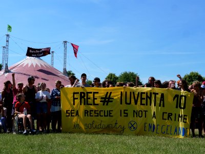 Ende Gelände Iuventa solidarity action 24-06-2019 22
