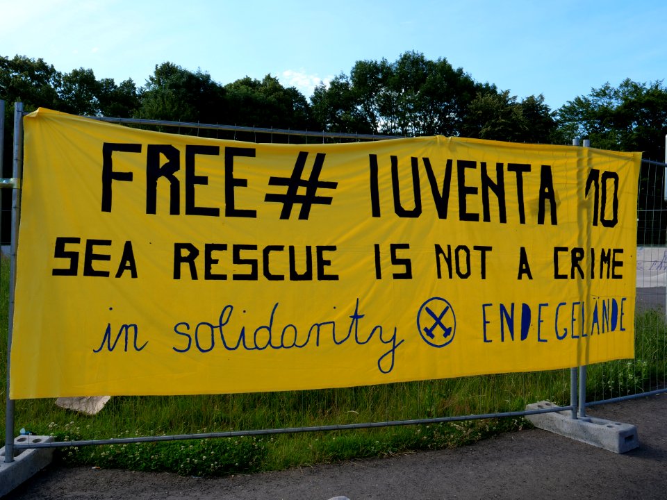 Ende Gelände Iuventa solidarity action 24-06-2019 12