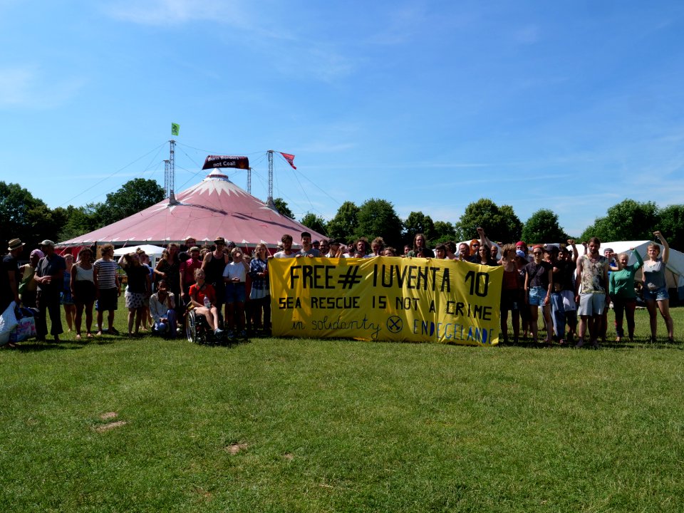 Ende Gelände Iuventa solidarity action 24-06-2019 16