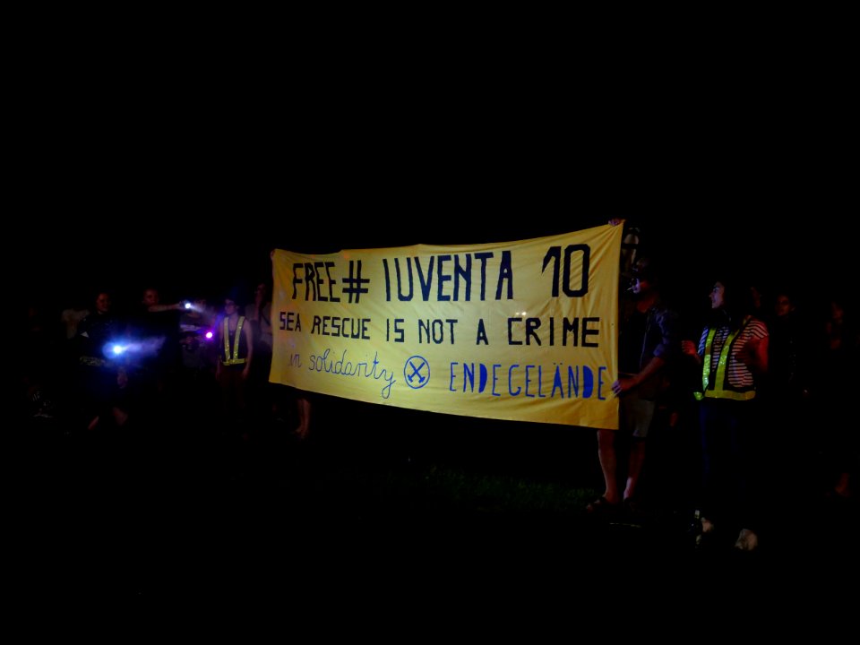 Ende Gelände Iuventa solidarity action 24-06-2019 08