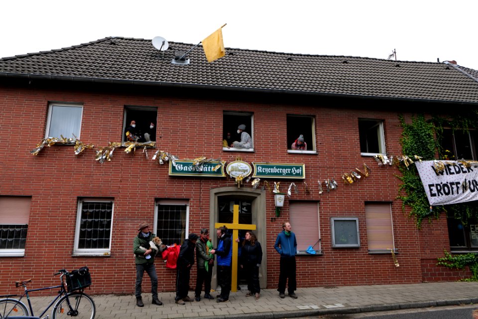 Ende Gelände Keyenberg inn squatting 2020-09-26 10