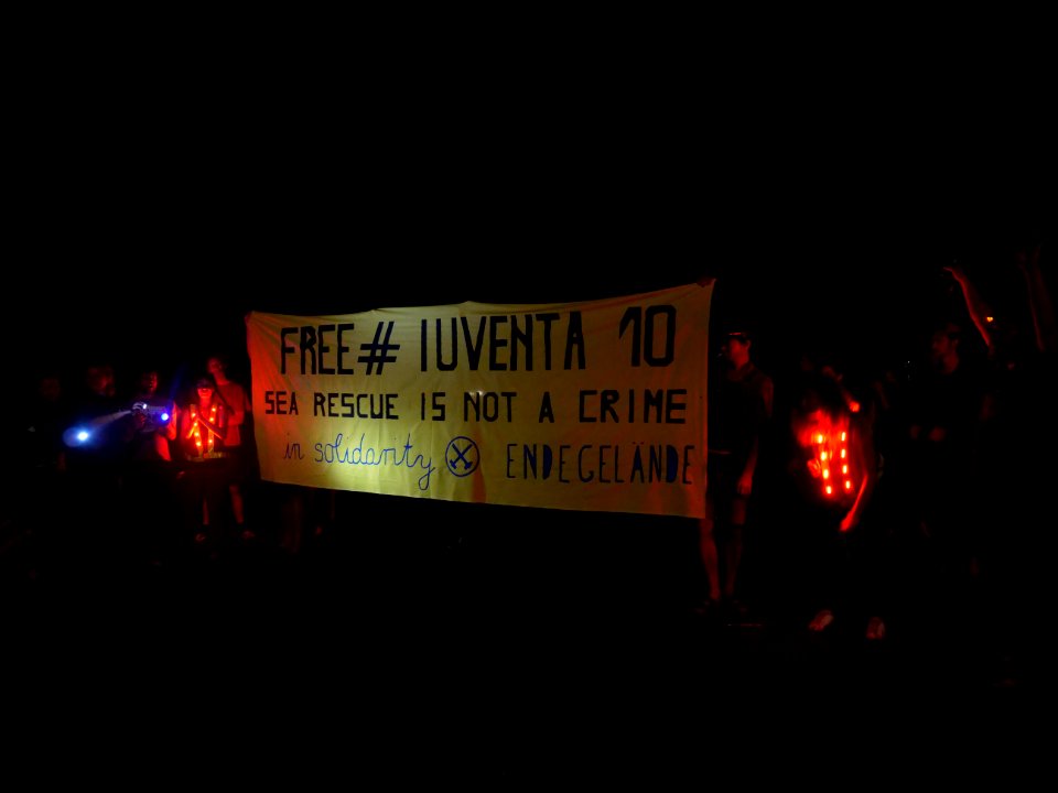 Ende Gelände Iuventa solidarity action 24-06-2019 09