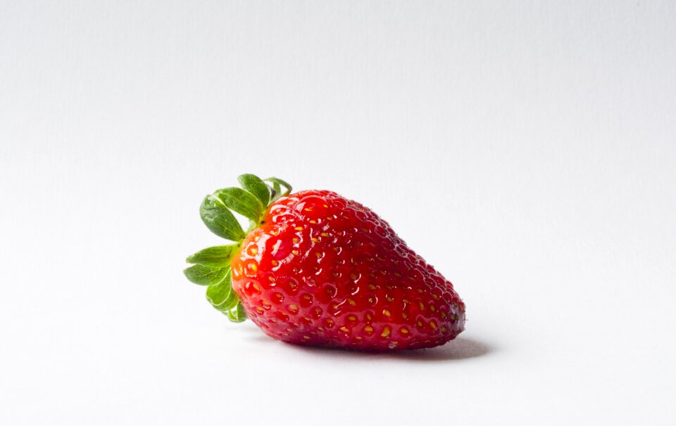 Sweet greenhouse red fruit