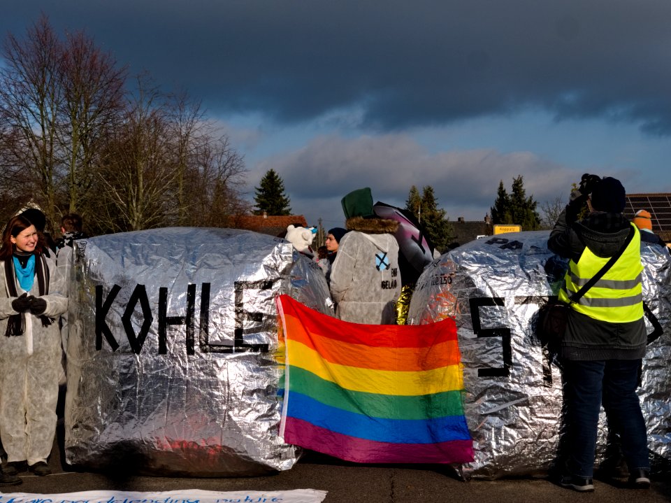 Ende Gelände November 2019 blockade Koppatz 79