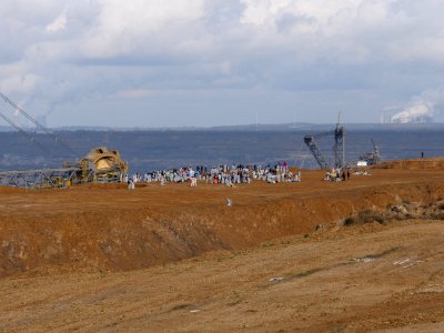 Ende Gelände November 2017 - Activists in the pit 2