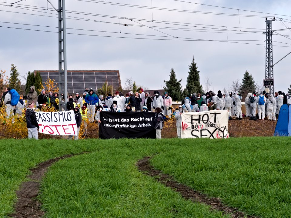 Ende Gelände November 2019 blockade Koppatz 65