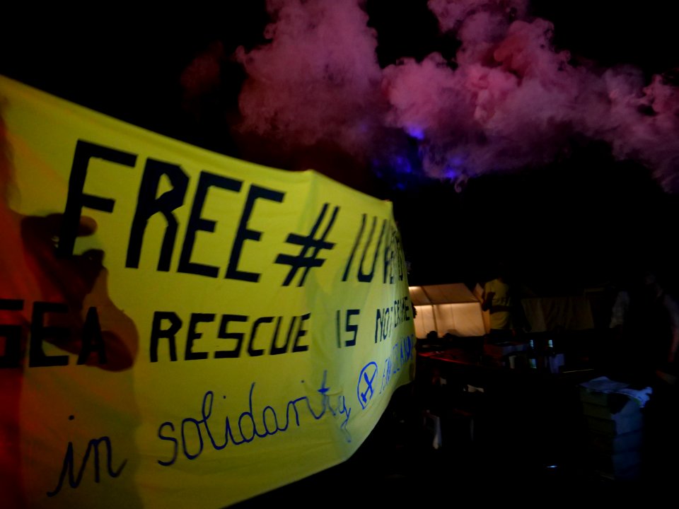 Ende Gelände Iuventa solidarity action 24-06-2019 04