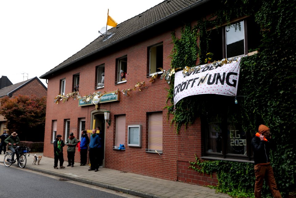 Ende Gelände Keyenberg inn squatting 2020-09-26 17