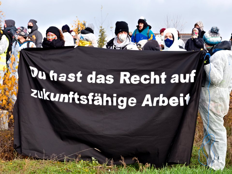 Ende Gelände November 2019 blockade Koppatz 68