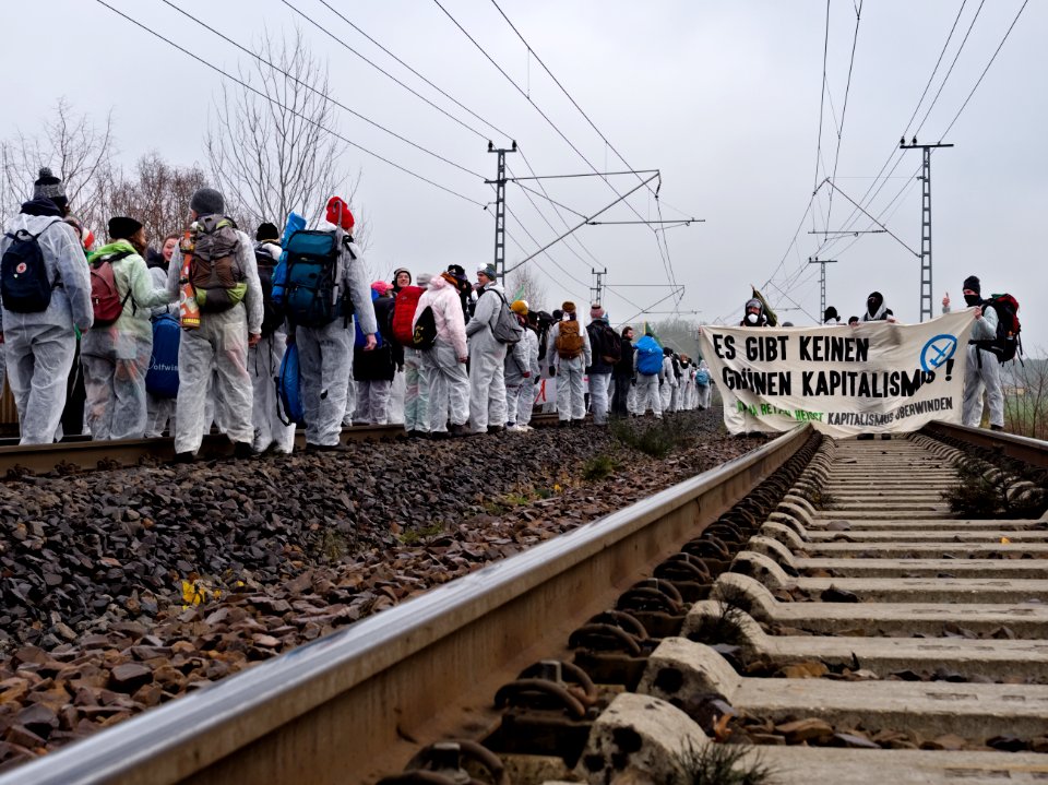 Ende Gelände November 2019 blockade Koppatz 16