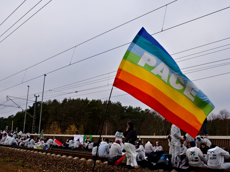 Ende Gelände November 2019 blockade Koppatz 30