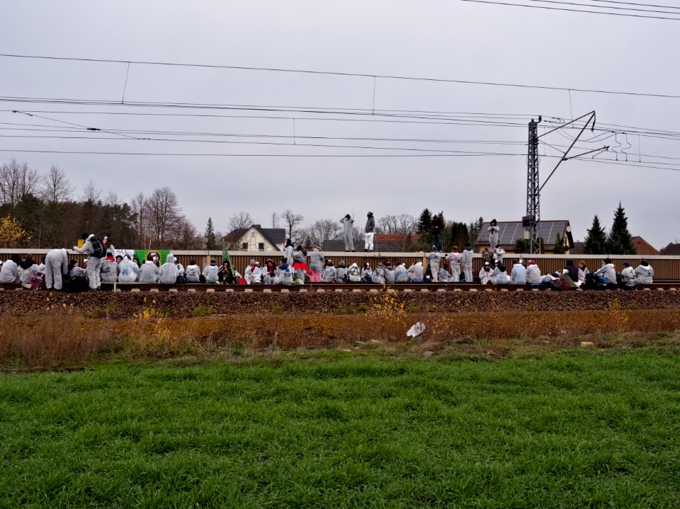 Ende Gelände November 2019 blockade Koppatz 26