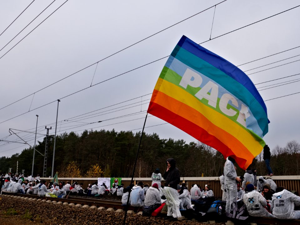 Ende Gelände November 2019 blockade Koppatz 31