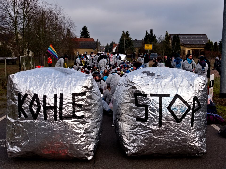 Ende Gelände November 2019 blockade Koppatz 22