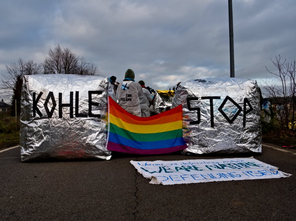 Ende Gelände November 2019 blockade Koppatz 89