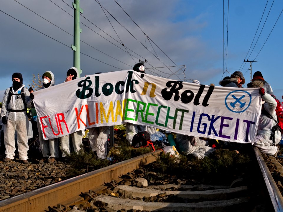 Ende Gelände November 2019 blockade Koppatz 78