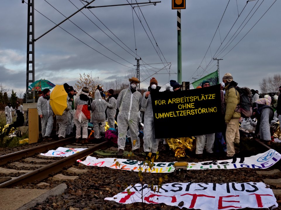 Ende Gelände November 2019 blockade Koppatz 92