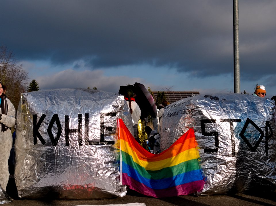 Ende Gelände November 2019 blockade Koppatz 82