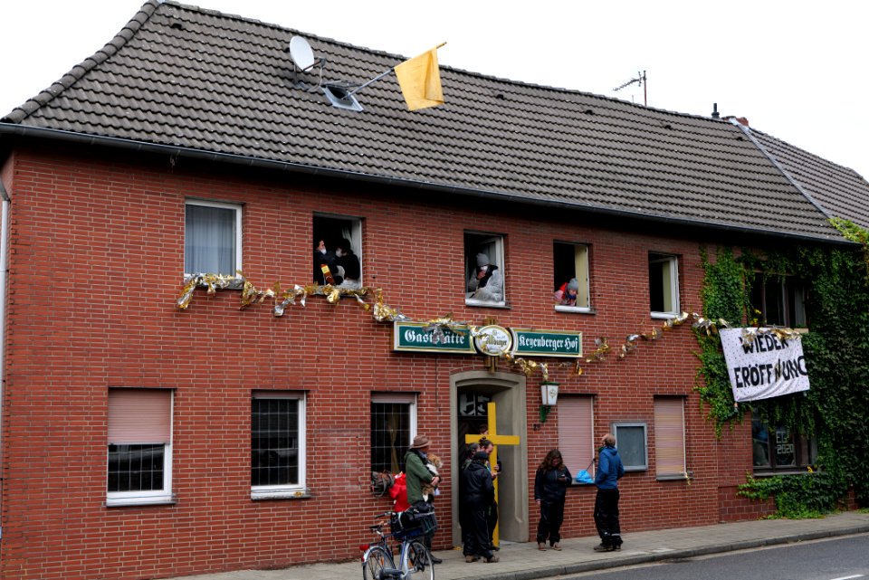 Ende Gelände Keyenberg inn squatting 2020-09-26 07