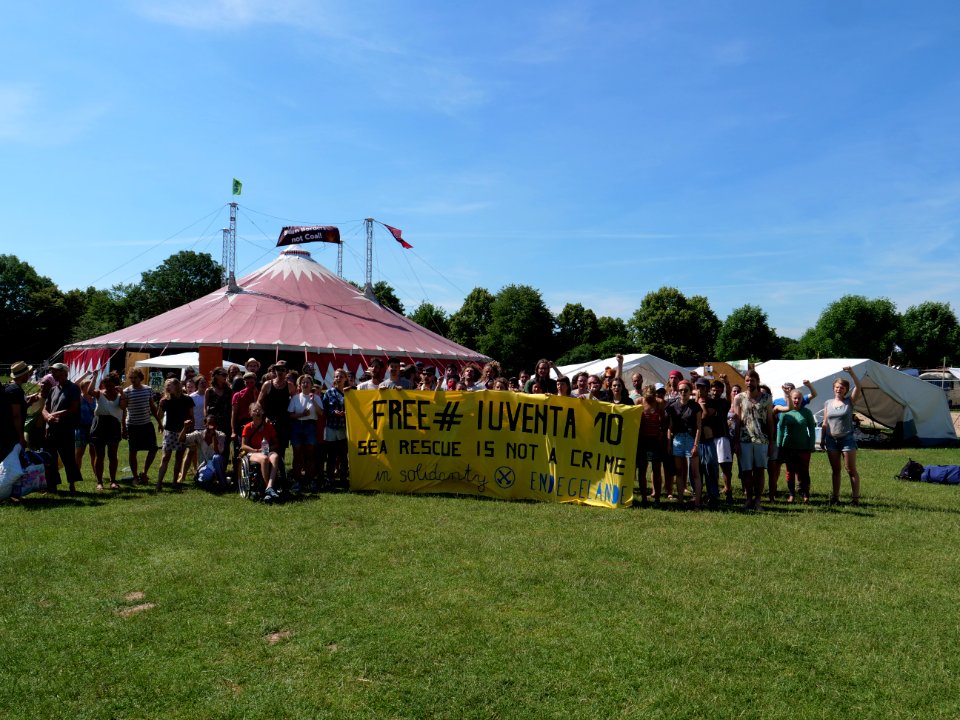 Ende Gelände Iuventa solidarity action 24-06-2019 20
