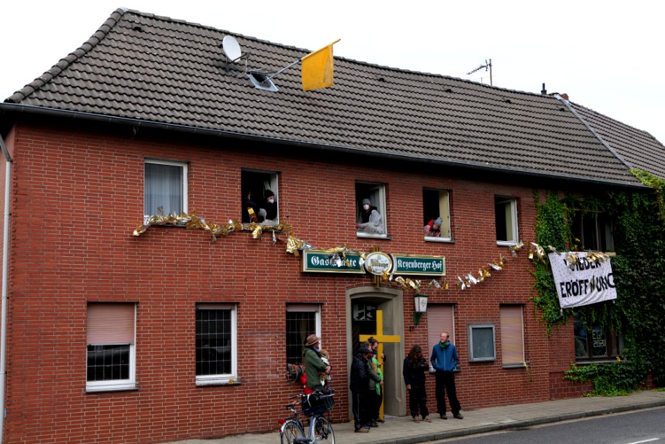 Ende Gelände Keyenberg inn squatting 2020-09-26 08