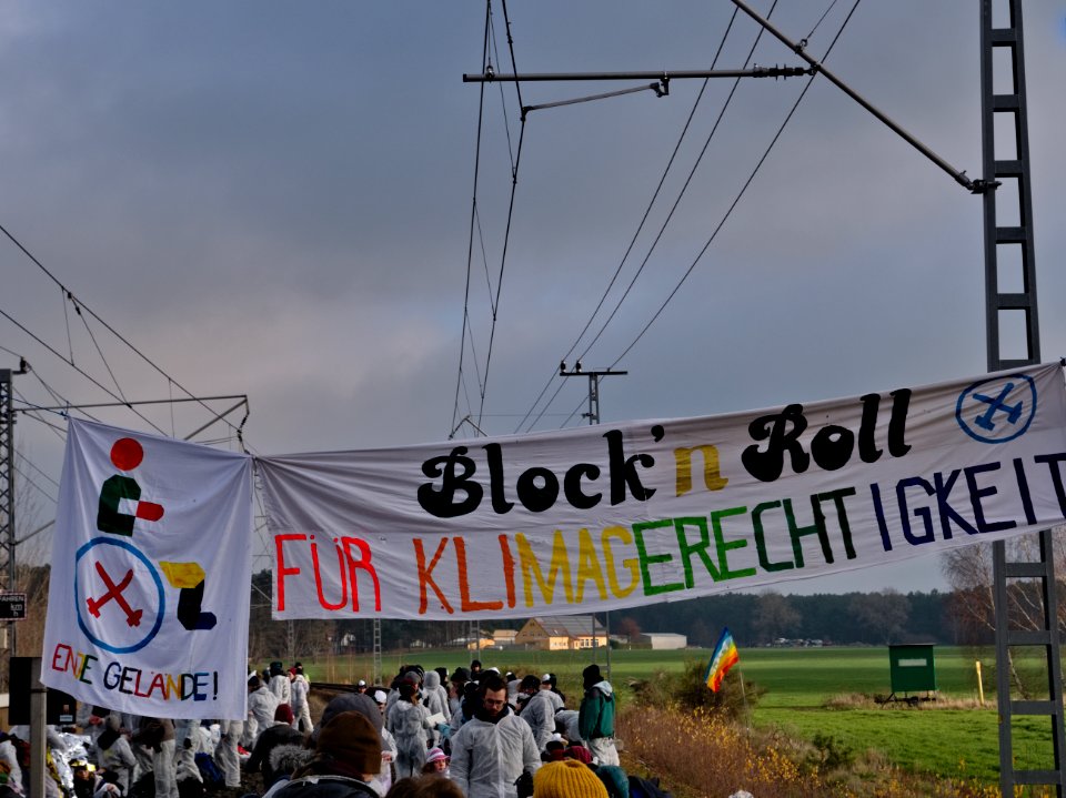 Ende Gelände November 2019 blockade Koppatz 62