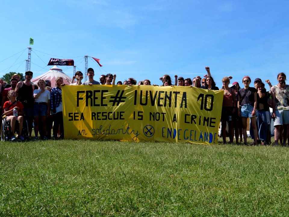 Ende Gelände Iuventa solidarity action 24-06-2019 14