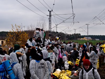 Ende Gelände November 2019 blockade Koppatz 87