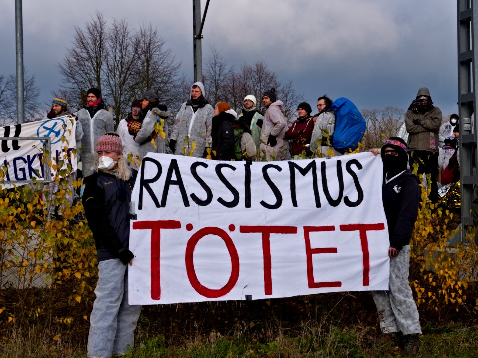 Ende Gelände November 2019 blockade Koppatz 66